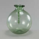 Balustervase aus grünem Glas - Foto 2