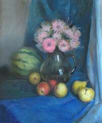 Still life with asters
