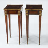 Paar feine Louis-XVI-Stil Beistell-Tischchen - photo 7