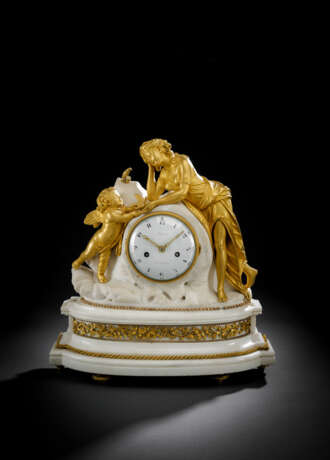 Prachtvolle Louis-XVI-Pendule - photo 1