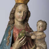 Große gotische Madonna mit Kind auf der Mondsichel - Foto 2