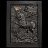 Relieftafel mit Reiterschlacht - photo 4