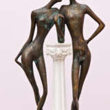 Tenderness 2002 year.bronze 62x35x15cm.12000 $ Impressionismus 2002 - Foto 1