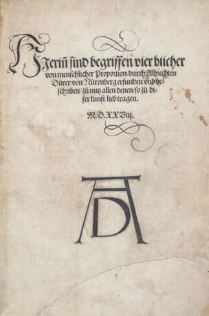 Dürer, Albrecht, Vier Bücher von menschlicher Proportion - фото 2