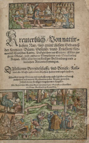 Rösslin, Eucharius, Kreuterbuch - photo 2