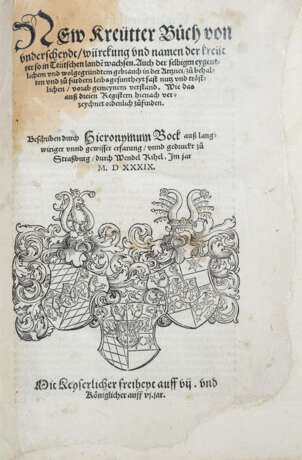 Bock, Hieronymus, New Kreutter Buch (...) - photo 2