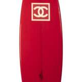 A RED MONOCHROME CARBON FIBER SURF BOARD - photo 4