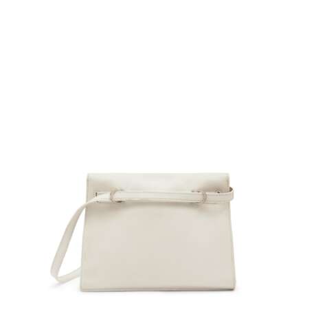 A WHITE SWIFT LEATHER KELLY DANSE WITH PALLADIUM HARDWARE - Foto 3