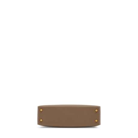 AN ÉTOUPE EPSOM LEATHER MINI KELLY 20 II WITH GOLD HARDWARE - photo 4