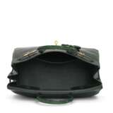 A SHINY VERT FONCÉ POROSUS CROCODILE BIRKIN 35 WITH GOLD HARDWARE - Foto 5