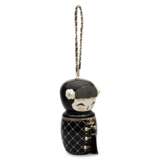 A MÉTIERS D'ART PARIS-SHANGHAI BLACK LUCITE MATRYOSHKA EVENING BAG WITH GOLD HARDWARE - фото 2