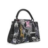 A LIMITED EDITION EMBROIDERED CALFSKIN LEATHER ARTYCAPUCINES WITH GIRAFFE CHARM BY JONAS WOOD - photo 2