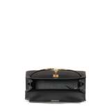 A BLACK EPSOM LEATHER SELLIER KELLY 25 WITH GOLD HARDWARE - photo 5