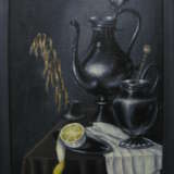 Oil painting “Still life with jugs”, масло на картоне, Paintbrush, Not determined, Still life, Russia, 2000 - photo 1