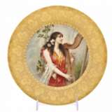  тарелка фарфор 19 век - фото 1