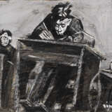 Tavola originale dell'illustrazione della novella Sprechen sie deutsch" di Arrigo de Angelis, pubblicata in: "La Rivista Illustrata del Popolo d'Italia"" 1932 - фото 1