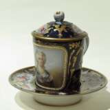 Чашка с блюдцем Севр. 19 век - Foto 1