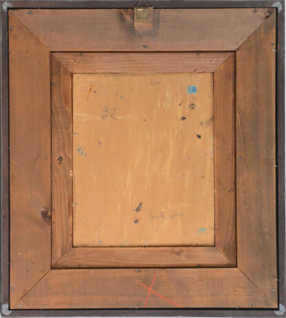 "La culla" | olio su compensato (cm 33x27) | Firmato in basso a sinistra | In cornice - Foto 3
