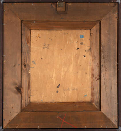 "La culla" | olio su compensato (cm 33x27) | Firmato in basso a sinistra | In cornice - фото 4