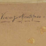 "Il rammendo" 1887 | acquerello su cartoncino (cm 40x27) | Firmato in basso a sinistra, datato in basso a destra | Al retro: firmato | In cornice - фото 4