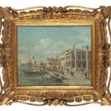 "Bacino di San Marco" | olio su tela applicata a compensato (cm 27x32) | Firmato in basso a destra | In cornice - Foto 2