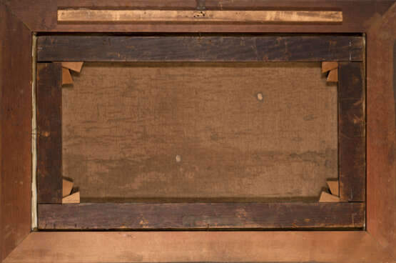 "La carovana" | olio su tela (cm 39x67) | Firmato in basso a destra | In cornice - photo 3