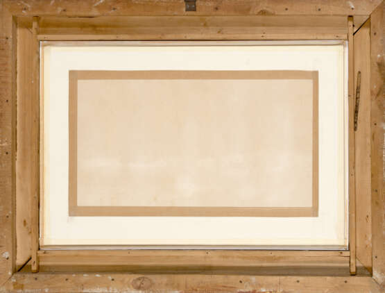 "Pallanza" | acquerello su carta (cm 24x44,5) | Firmato e locato in basso a sinistra | In cornice - Foto 3