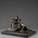 "L'amico fedele" | scultura in bronzo (h cm 15) poggiante su base in marmo | Firmata alla base | | Provenienza | Milano, Eredità Bernasconi - photo 1