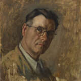"Autoritratto" 1946 | olio su compensato (cm 38x34) | Firmato in basso a sinistra | Al retro: titolato, firmato e datato | In cornice | (difetti) - Foto 1