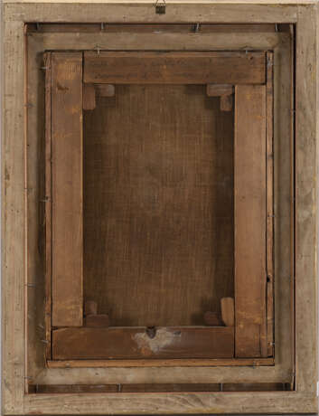 "Chioggiotta" '83 | olio su tela (cm 48x35) | Firmato, locato Chioggia e datato in basso a sinistra | Al retro: iscrizione | In cornice - Foto 3