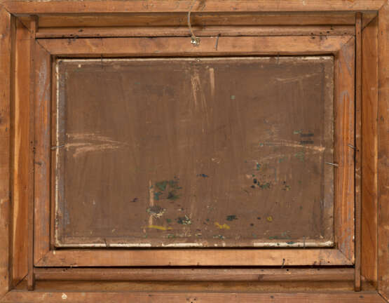 "Sentiero di paese" | olio su cartone telato (cm 30x45) | Firmato in basso a destra | In cornice - фото 3