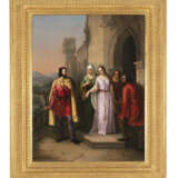 "Incontro" 1843 | olio su tela (cm 81x61) | Firmato, locato Venezia e datato in basso a sinistra | In cornice - photo 2