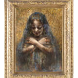 "Madonnina" | olio su tela (cm 74x53) | Tracce di firma in basso a destra | In cornice - Foto 2