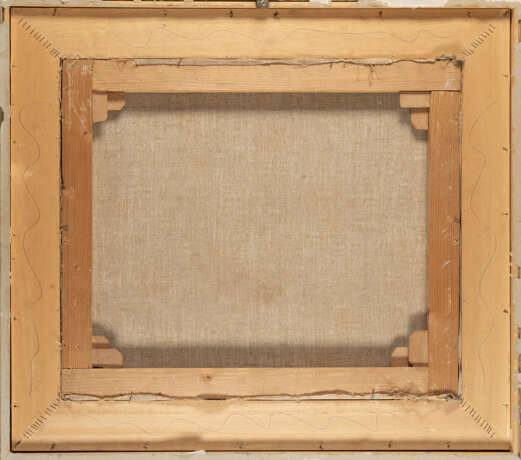 "Composizione con cesta di frutta" 1940 | olio su tela (cm 50x60) | Firmato e datato a sinistra | In cornice - photo 3