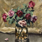 "Rose" 16 maggio 1929 | olio su compensato (cm 46x58) | Firmato in basso a destra | Al retro: titolato e datato | In cornice | (difetti) - фото 1