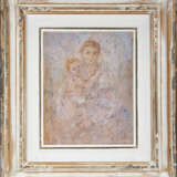 "Maternità" 1959 | olio su compensato (cm 25x20) | Firmato e datato in basso a destra | Al retro: studio per "Crocefissione"; firmato in basso a destra | In cornice - фото 2