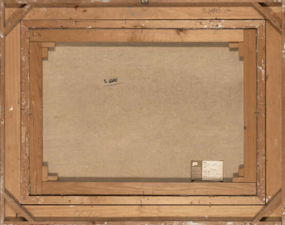 "Pont-Avèn" | olio su tela (cm 50x70) | Firmato in basso a sinistra | Al retro: firmato; cartiglio | In cornice | | Provenienza | Galleria d'Arte Ponte Rosso, Milano - photo 3