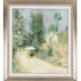 "La carrozza" '35 | olio su tela (cm 71x60) | Firmato e datato in basso a destra | In cornice - Foto 2
