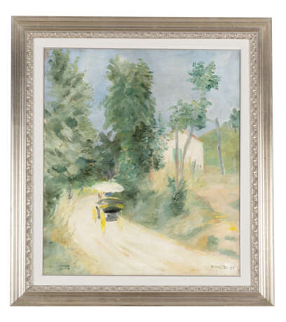 "La carrozza" '35 | olio su tela (cm 71x60) | Firmato e datato in basso a destra | In cornice - photo 2