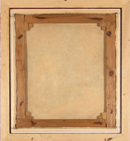 "La carrozza" '35 | olio su tela (cm 71x60) | Firmato e datato in basso a destra | In cornice - Foto 3