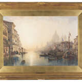"Canal Grande, Venezia" 1858 | acquerello su carta (cm 48x71) | Firmato e datato in basso a sinistra | In cornice - Foto 3