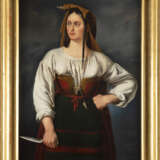 "La brigantessa" 1835 | olio su tela (cm 100x75) | Firmato e datato in basso a destra | In cornice | (difetti) - photo 2