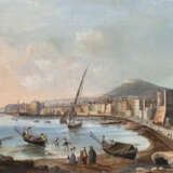 "Il Golfo di Napoli" | olio su tela (cm 39,5x53) | Firmato in basso a sinistra | In cornice - Foto 1