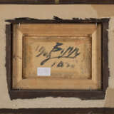 "Vela bianca" 1909 | olio su cartone (cm 12x19,5) | Firmato in basso a destra | Al retro: firmato, titolato e datato | In cornice - photo 3