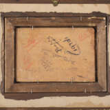 "Mucca alla fontana" 1923 | olio su tavola (cm 15x22,5) | Firmato in basso a sinistra | Al retro: firmato, titolato e datato | In cornice - фото 3