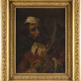 "Brigante" | olio su tela (cm 62,5x48,5) | Firmato in alto a destra | In cornice | (difetti) - Foto 2