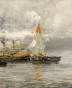 Моисей Бьянки (1840-1904). "Marina a Chioggia"