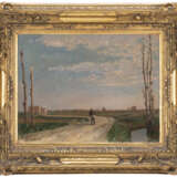 "Paesaggio d'Aprile" | olio su tavola (cm 30x38,5) | Firmato in basso a sinistra | Al retro: firmato e titolato | In cornice - Foto 2