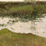 "Lo stagno" | olio su tela (cm 55x80) | Firmato in basso a sinistra | In cornice - фото 1