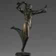 "Danzatrice" | scultura in bronzo (h cm 20) poggiante su base in marmo | Firmata alla base | (diffeti) - Auction prices